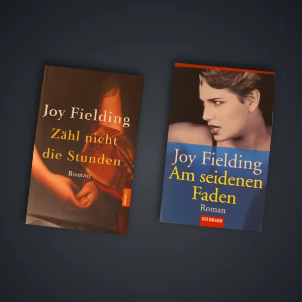 Joy Fielding – 2x Bestseller Thriller Buchpaket (inkl. Hardcover): Zähl nicht die Stunden, Am seidenen Faden – gebrauchtes Buchpaket