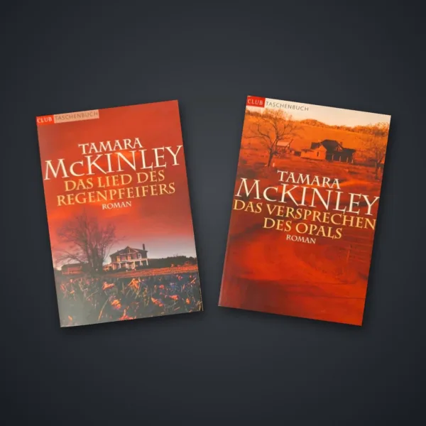 Tamara McKinley – 2x Bestseller Australiensaga Buchpaket: Das Lied des Regenvogels, Das Versprechen des Opals – gebrauchtes Buchpaket