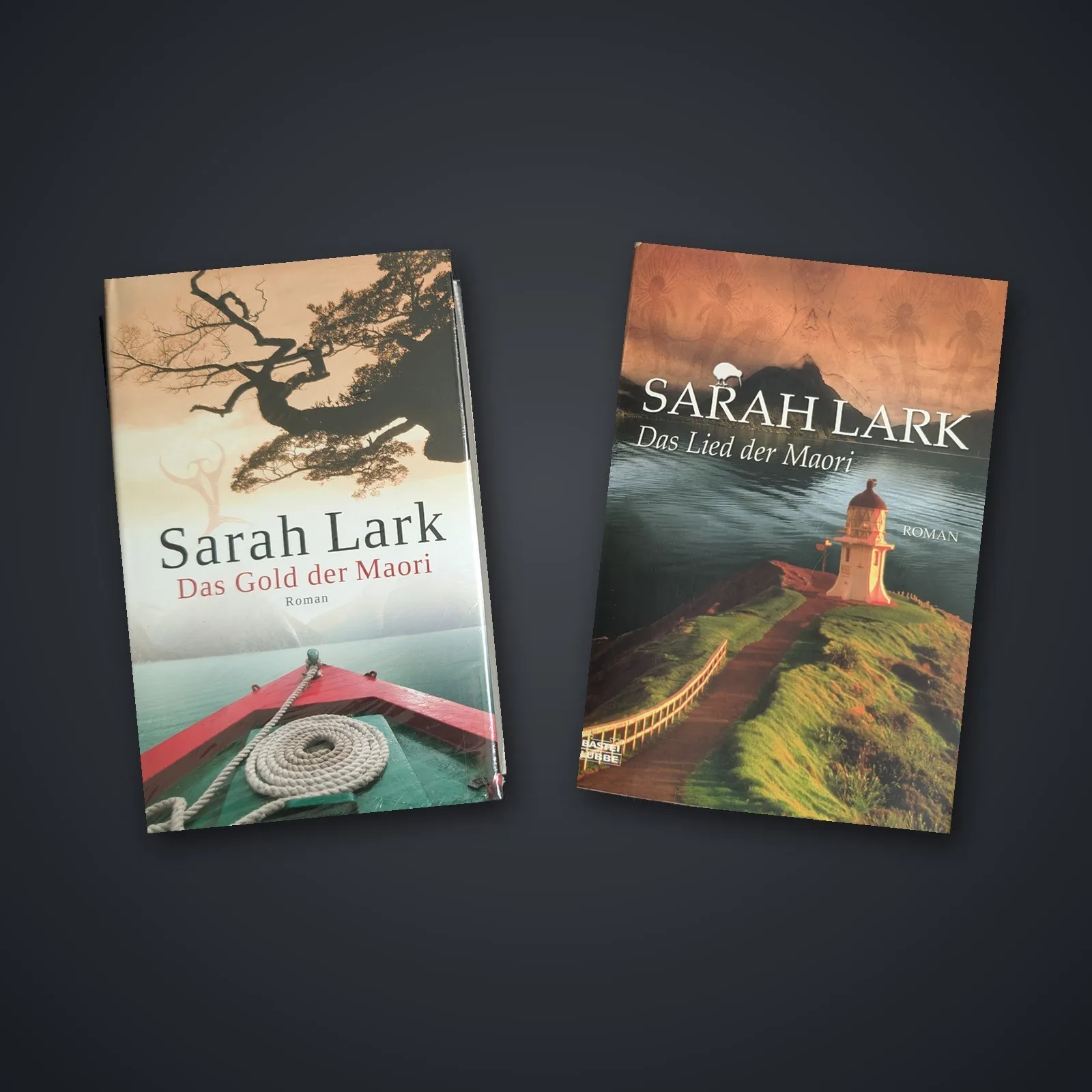 Sarah Lark – 2x Bestseller Buchpaket: Das Gold der Maori, Das Lied der Maori – gebrauchtes Buchpaket